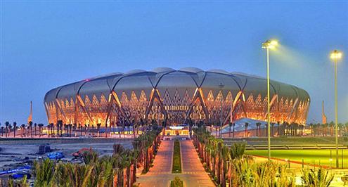 أرامكو تستعرض خطة إنشاء 11 إستادًا رياضياً في أغسطس